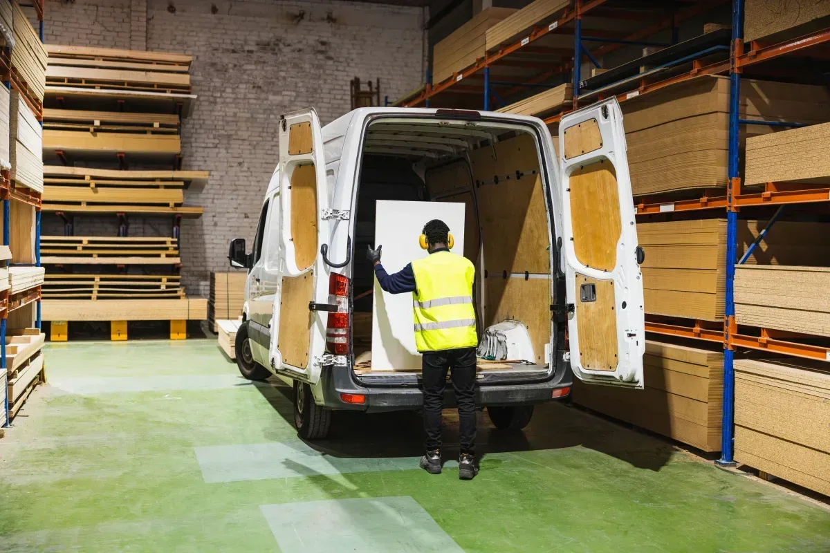 Large and fragile parcel delivery